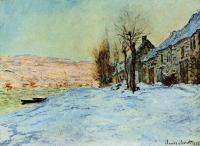 Monet, Claude Oscar - Lavacourt, Sun and Snow